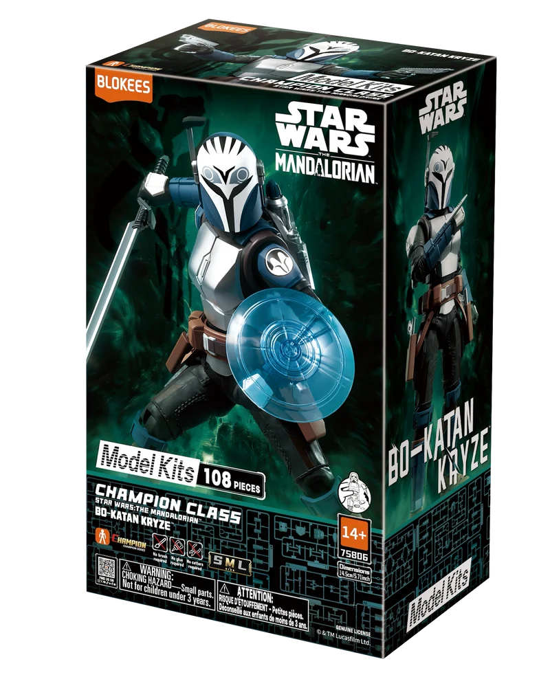 Blokees Star Wars The Mandalorian y Grogu Champion Class: Bo-Katan Kryze 75806