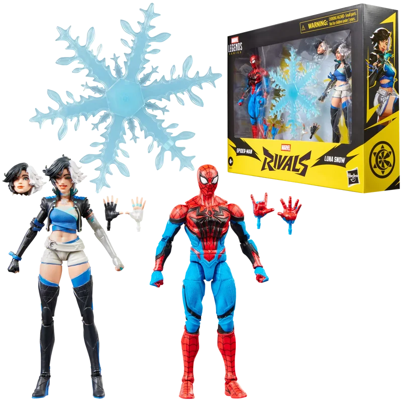 Marvel Legends Series: Marvel Rivals - Luna Snow Y Spiderman 2 Pack