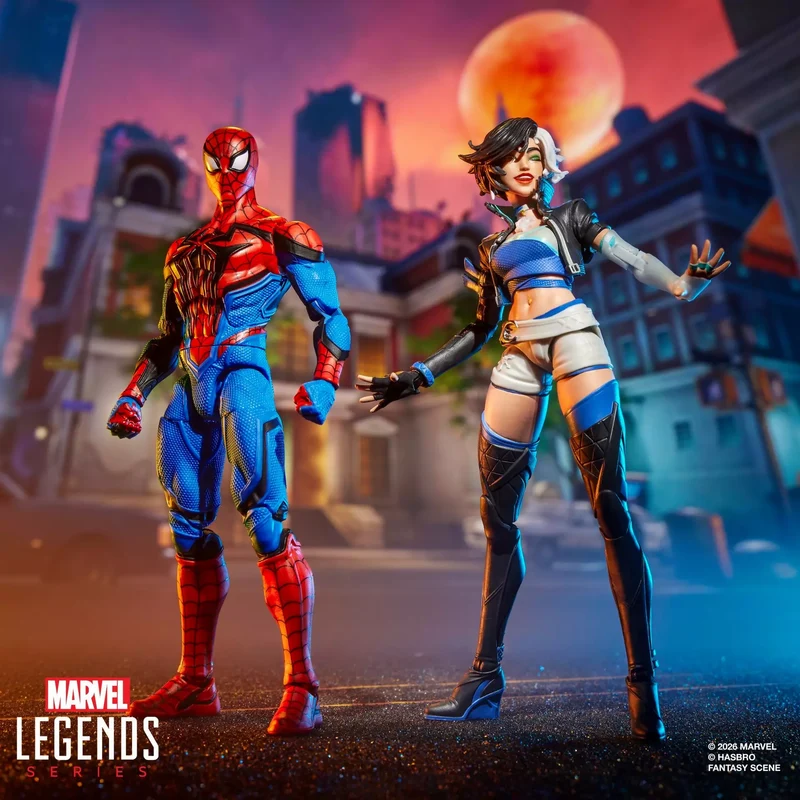 Marvel Legends Series: Marvel Rivals - Luna Snow Y Spiderman 2 Pack