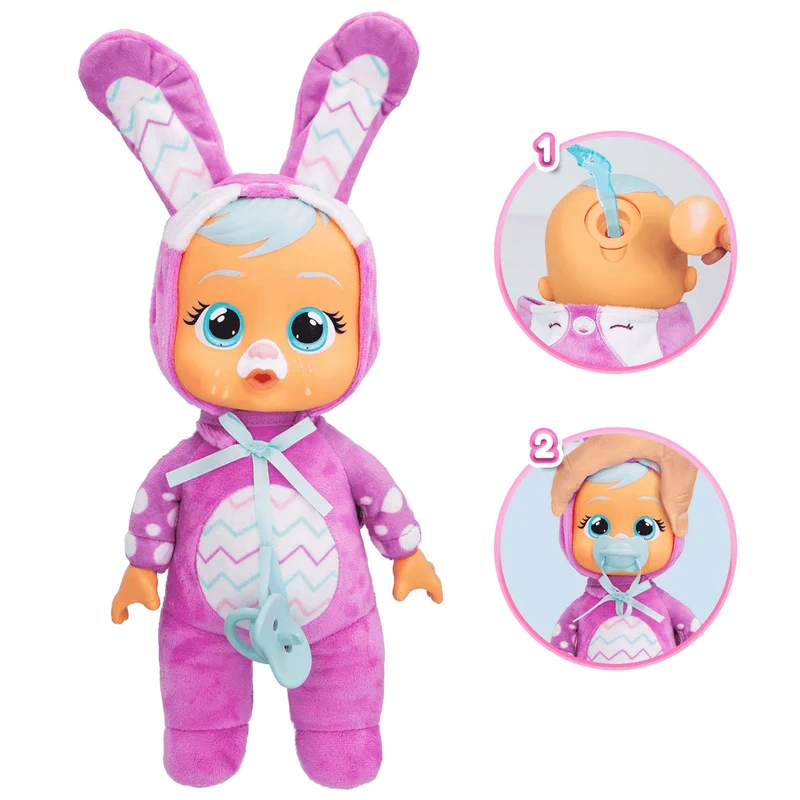 Bebés Llorones Tiny Cuddles Bunnies Lily Muñeca IMC