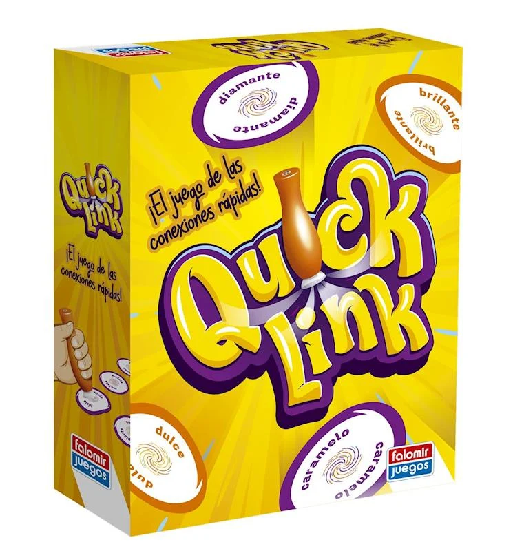 Quick Link - Juego de mesa - FALOMIR - 2-4 jugadores - 7+ años - 15 min