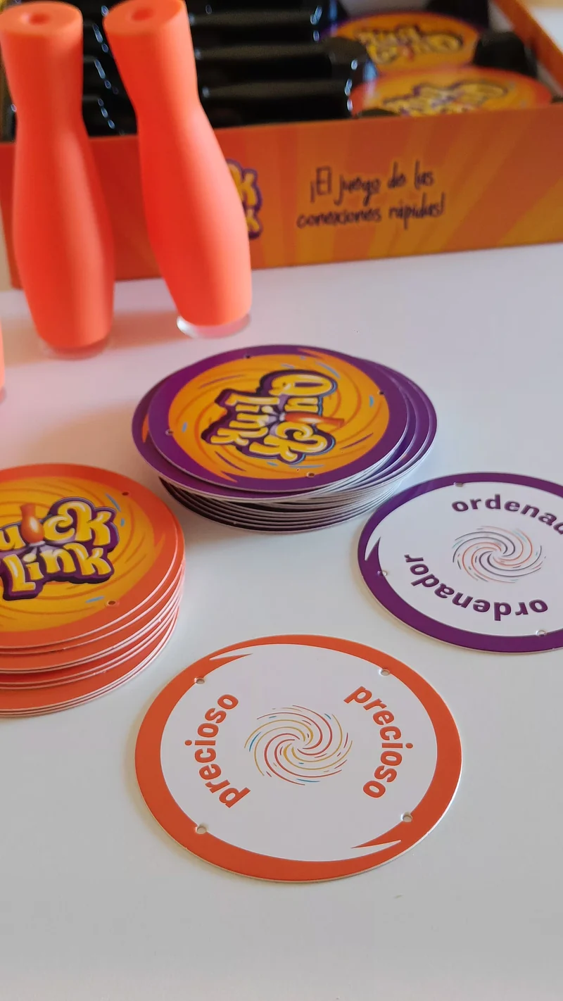 Quick Link - Juego de mesa - FALOMIR - 2-4 jugadores - 7+ años - 15 min