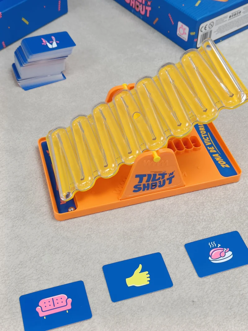 Tilt n Shout - Juego de mesa - Mercurio - 2+ jugadores - 10+ años - 20 min