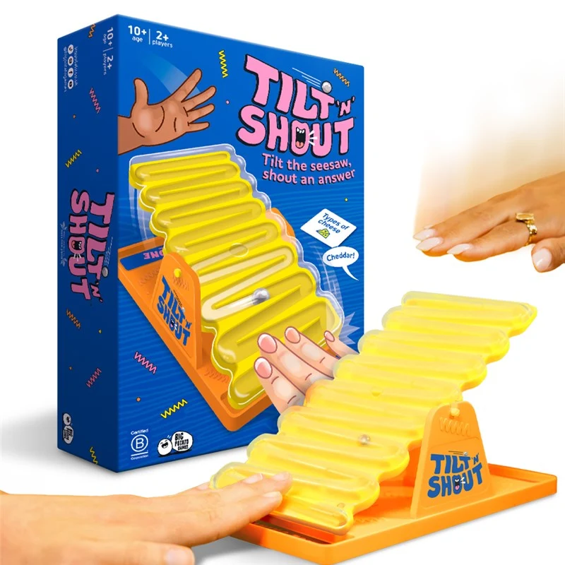 Tilt n Shout - Juego de mesa - Mercurio - 2+ jugadores - 10+ años - 20 min