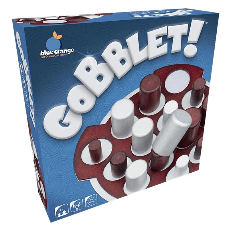 Gobblet - Juego de mesa - Blue Orange - 2 jugadores - 7+ años - 20 min