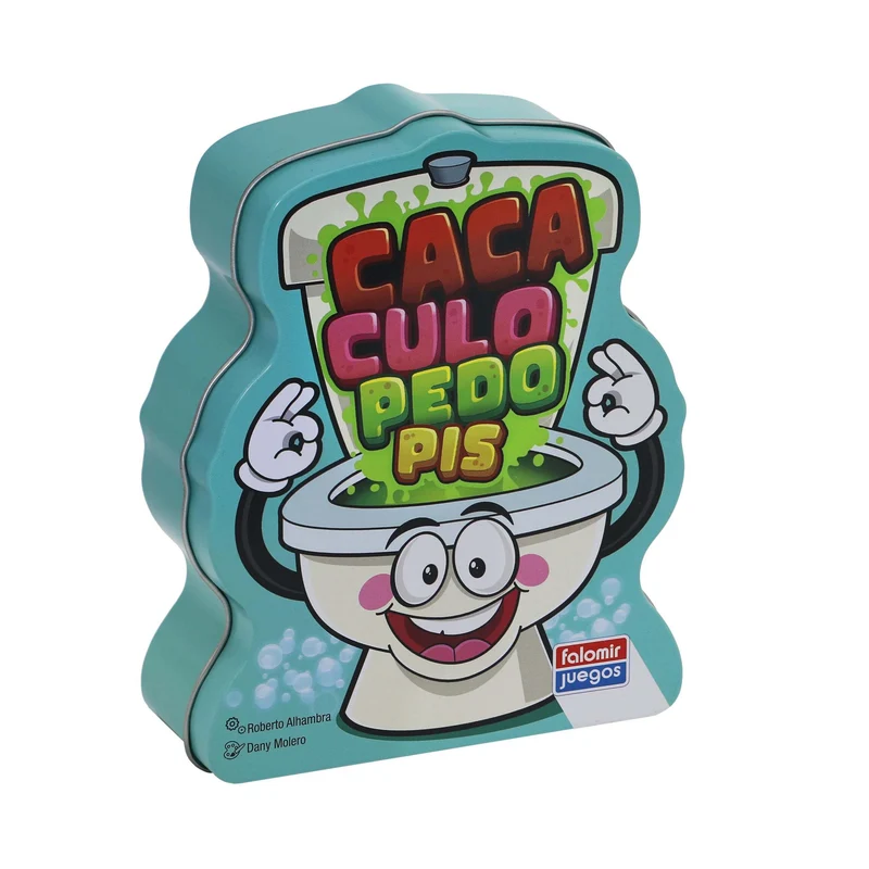 Caca Culo Pedo Pis - Juego de mesa - FALOMIR - 2-6 jugadores - 8+ años - 1-5 min