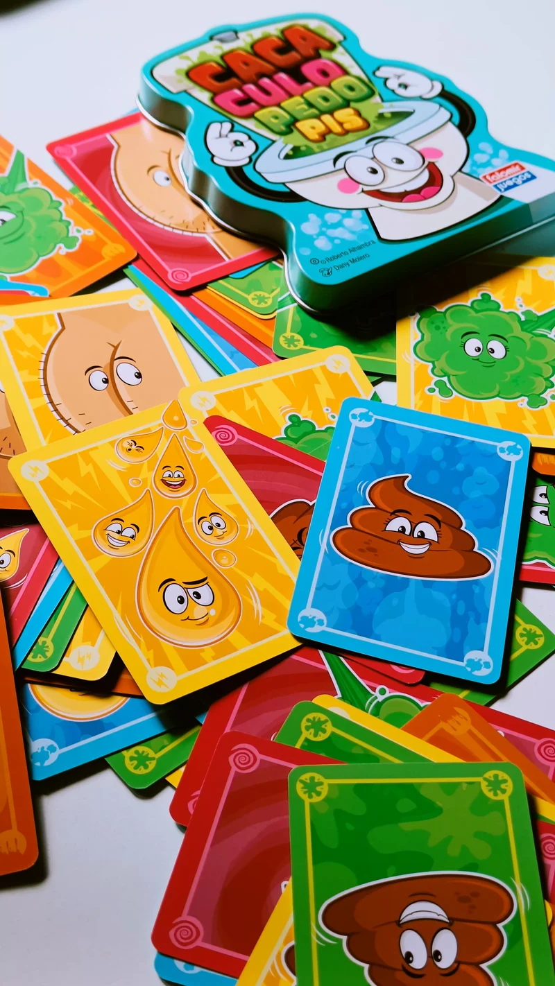 Caca Culo Pedo Pis - Juego de mesa - FALOMIR - 2-6 jugadores - 8+ años - 1-5 min