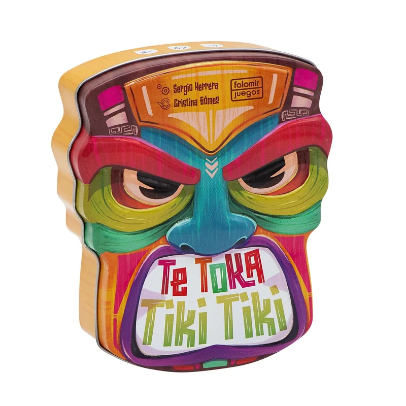 Te Toka Tiki Tiki - Juego de mesa - FALOMIR - 2-6 jugadores - 6+ años - Menos de 30 min