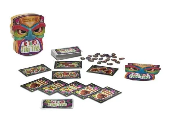 Te Toka Tiki Tiki - Juego de mesa - FALOMIR - 2-6 jugadores - 6+ años - Menos de 30 min