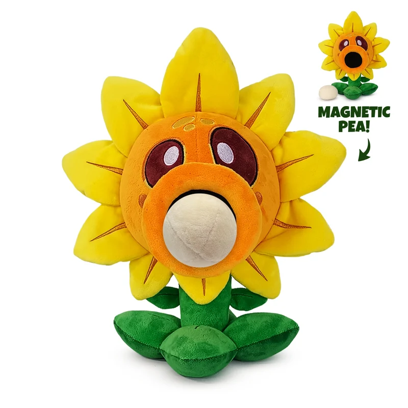 Youtooz Plush: Plantas Vs Zombies - Guisante Solar Peluche 9 Pulgadas