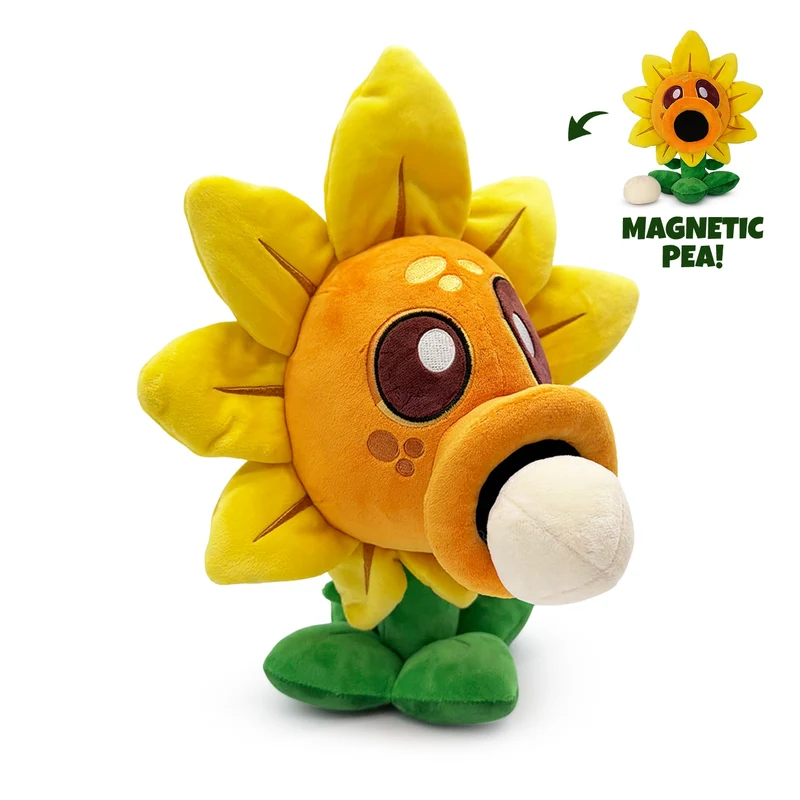 Youtooz Plush: Plantas Vs Zombies - Guisante Solar Peluche 9 Pulgadas