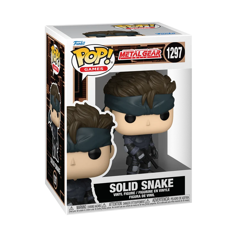 Funko Pop Games: Metal Gear Solid - Solid Snake