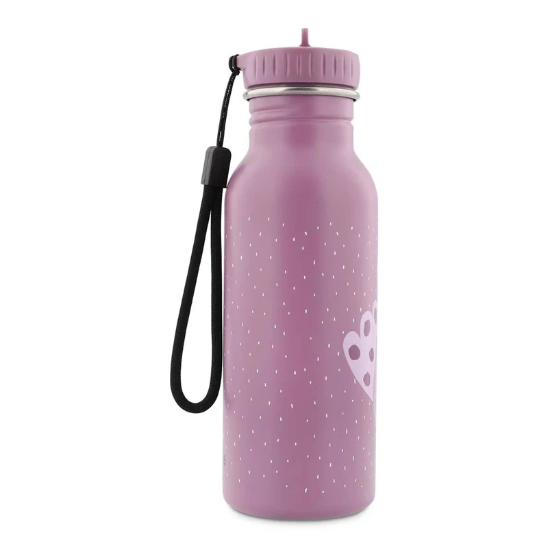 Botella Acero Mrs. Peacock 500ml · Trixie