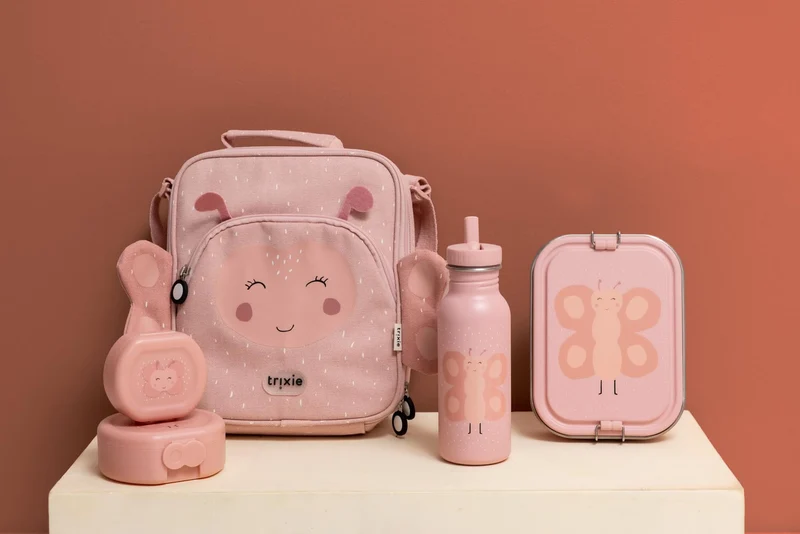 Pack 2 snack box con clip · Mrs. Butterfly · Trixie