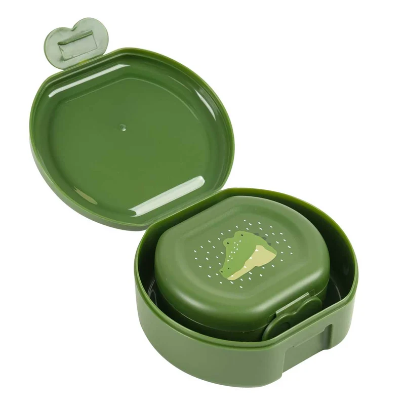Pack 2 snack box con clip · Mr. Alligator · Trixie