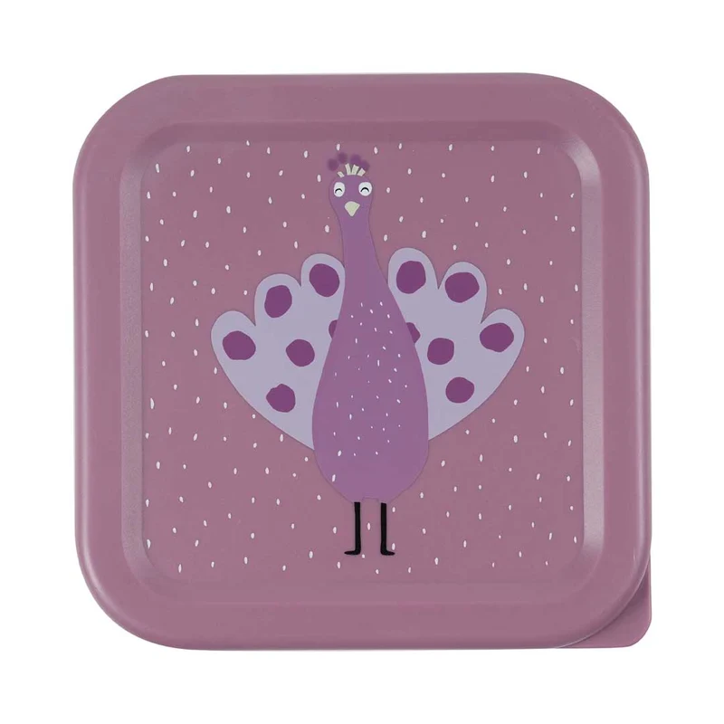 Pack 3 cajas almuerzo · Mrs. Peacock · Trixie