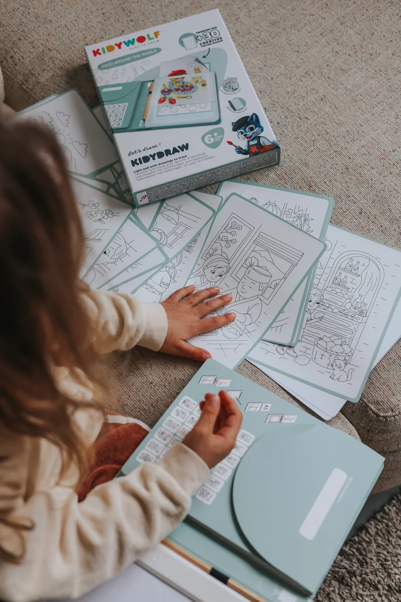 Pizarra Kidydraw PAD Alimentos