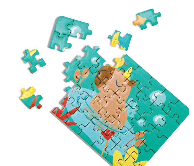 Mini Travel Puzzle 12 piezas · Hape