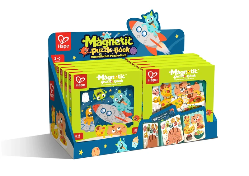 Puzzle magnético 12 piezas · Hape