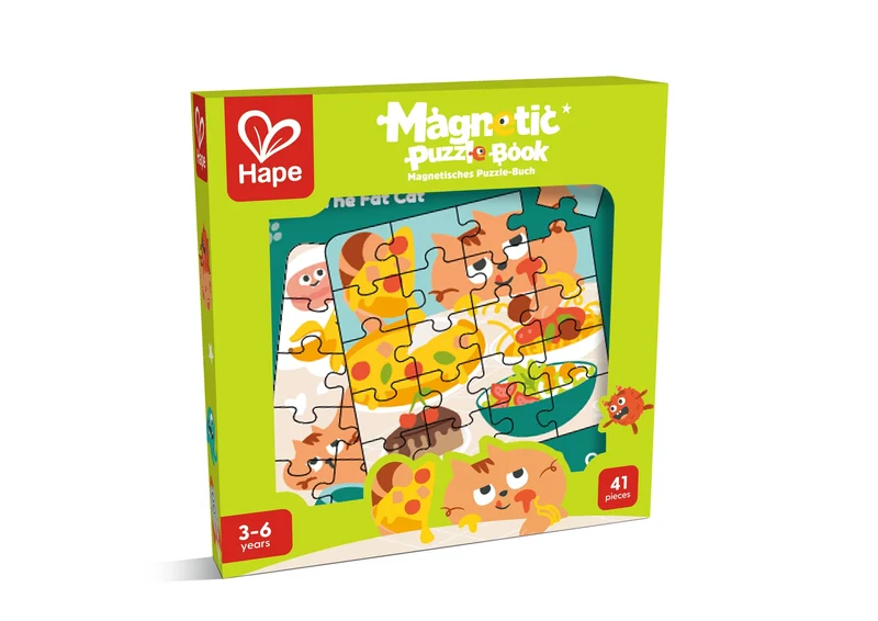 Puzzle magnético 12 piezas · Hape