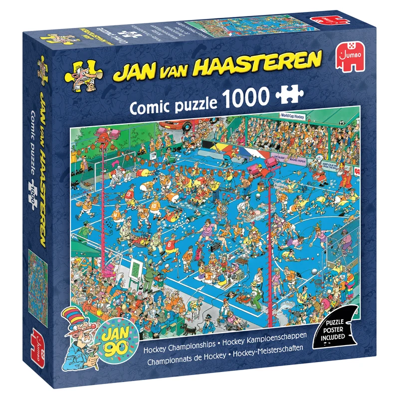 Jan van Haasteren - Hockey Championships (1000 pieces)