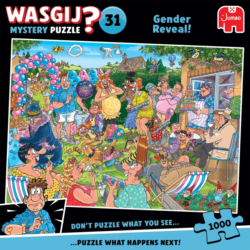 Wasgij Mystery 31 - Gender Reveal! (1000 pieces)