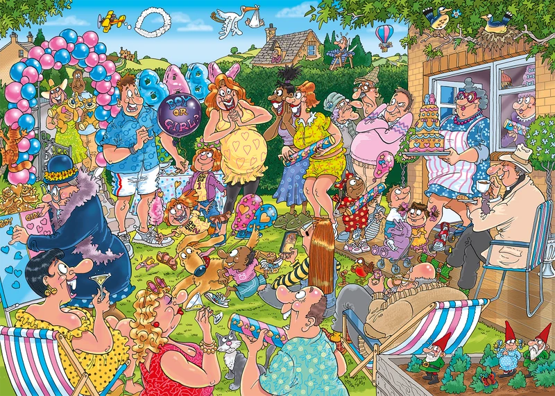 Wasgij Mystery 31 - Gender Reveal! (1000 pieces)