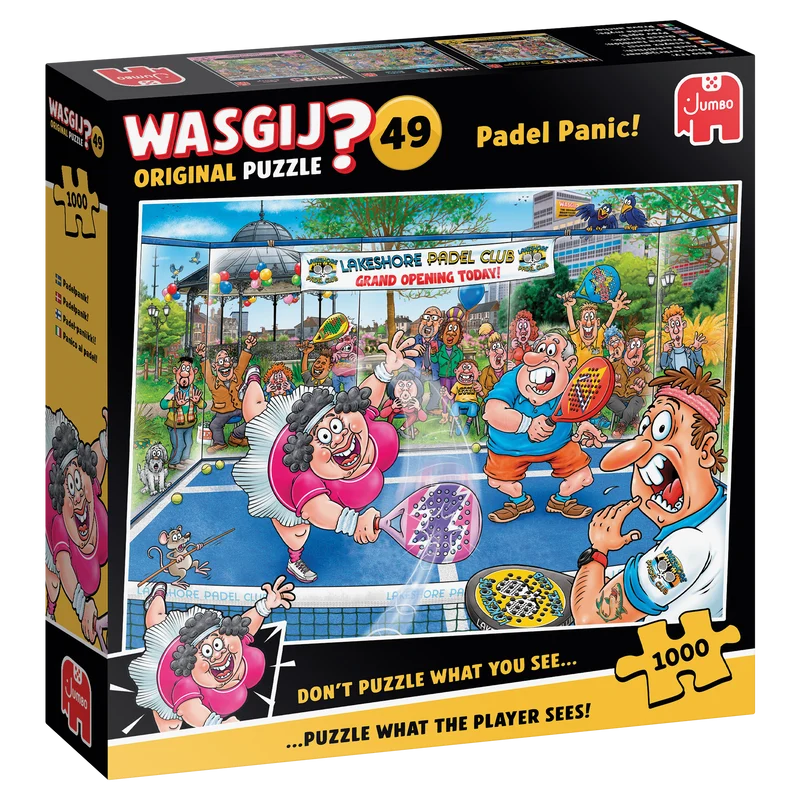 Wasgij Original 49 - Padel Panic! (1000 pieces)