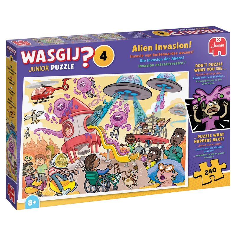 Wasgij Junior 4 - Alien Invasion! (240 pieces)