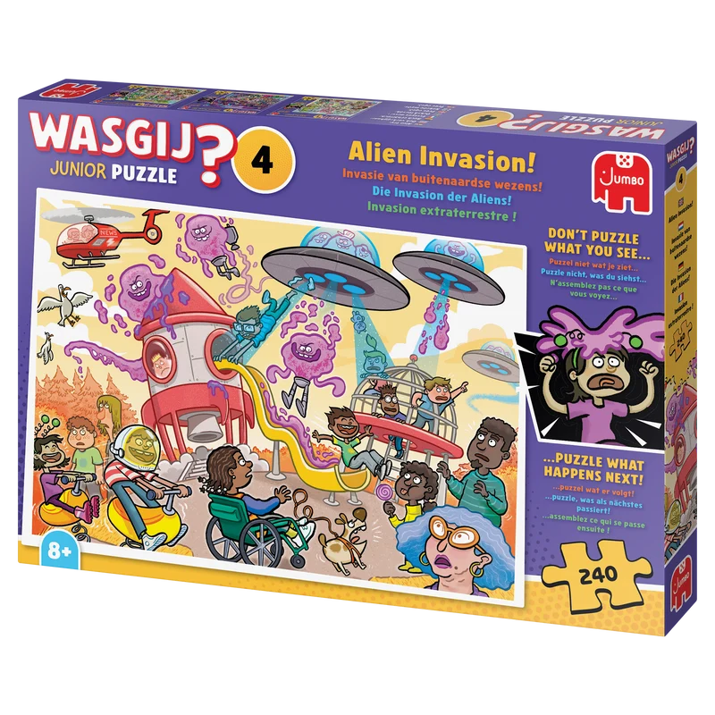 Wasgij Junior 4 - Alien Invasion! (240 pieces)