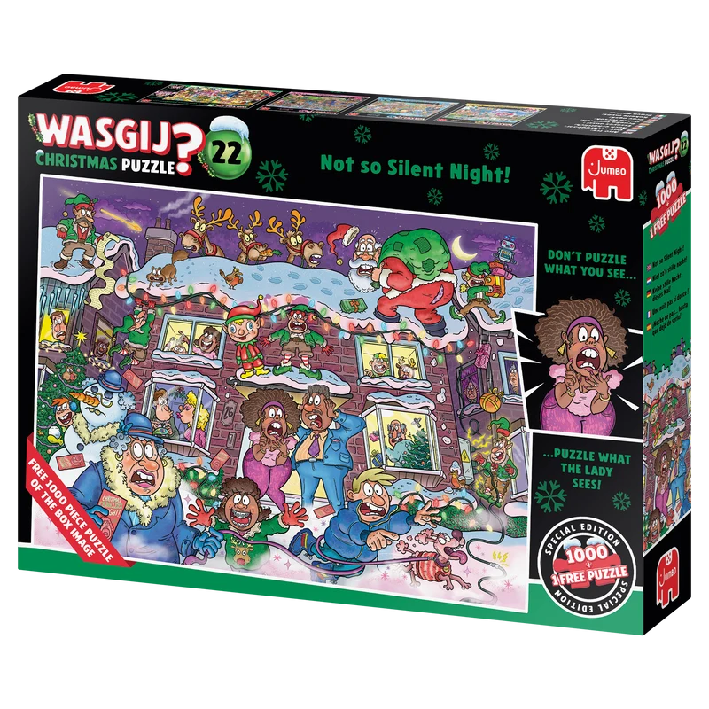 Wasgij Christmas 22 - Not so Silent Night! (2x1000 pieces)