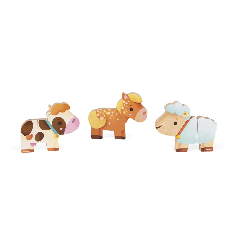 3 Animales Divertidos · Janod