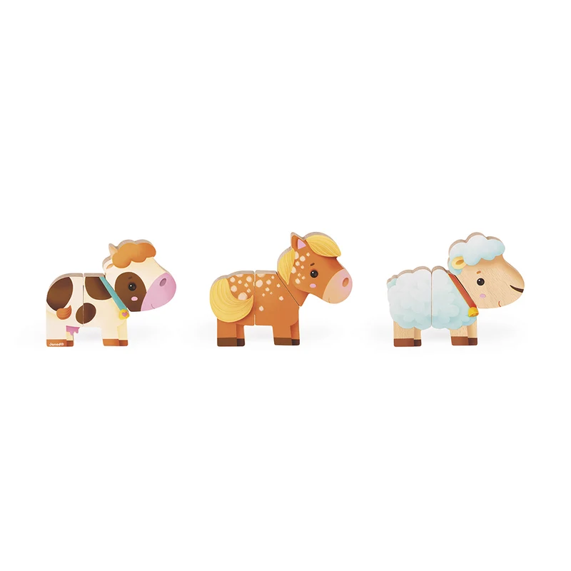 3 Animales Divertidos · Janod