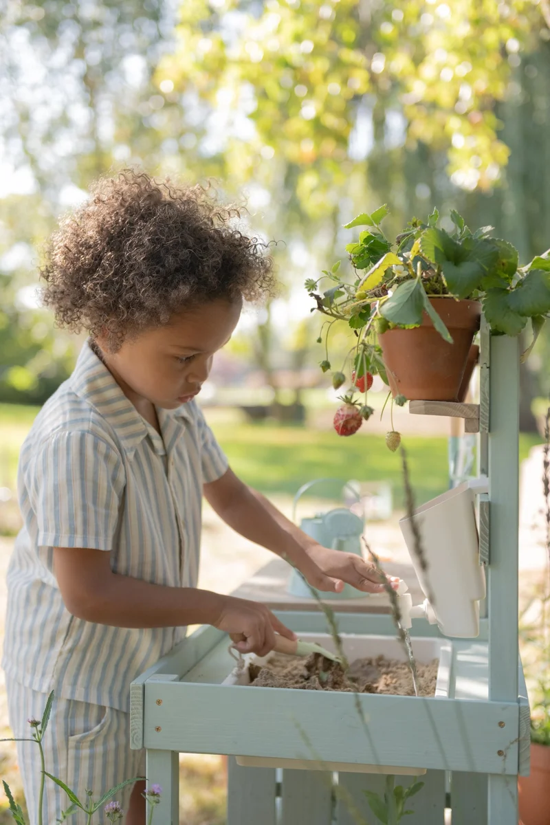 Cocina de exterior jardín FSC · Little Dutch