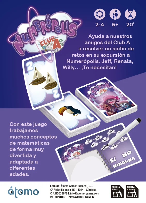 Numerópolis · Átomo