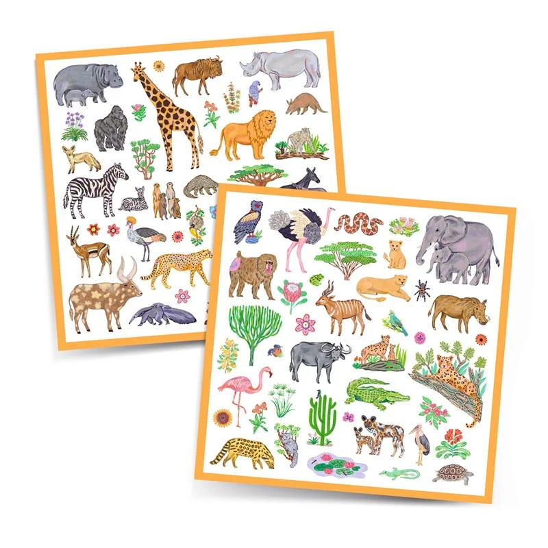 Pegatinas Kenia · Djeco