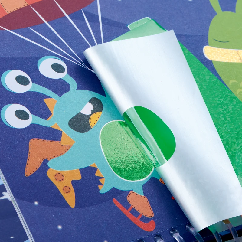 Maletín Pegatinas Galactic · Hape