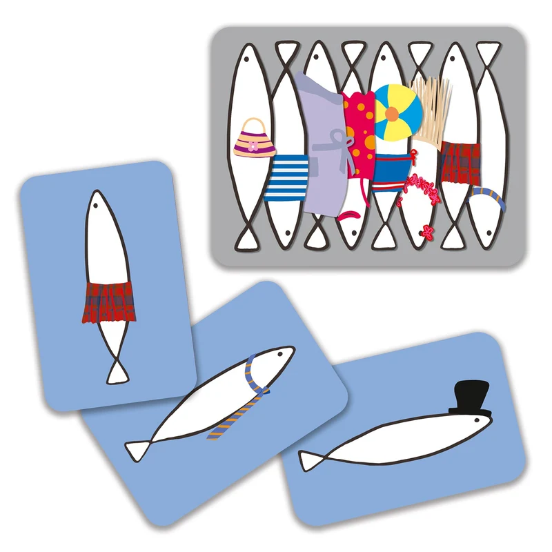 Cartas Sardines · DJECO