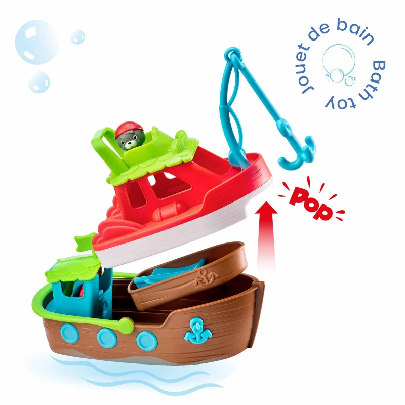 Los 3 barcos apilables · Klorofil