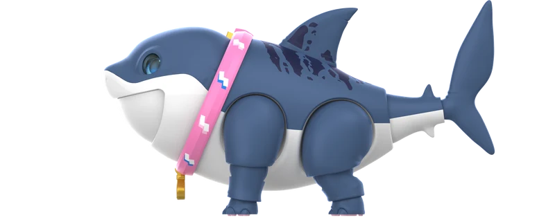 Blokees Marvel Rivals Champion Class: 12 Jeff the Land Shark 81123