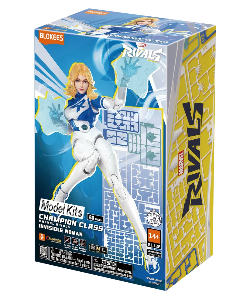 Blokees Marvel Rivals Champion Class: 11 Invisible Women 81122
