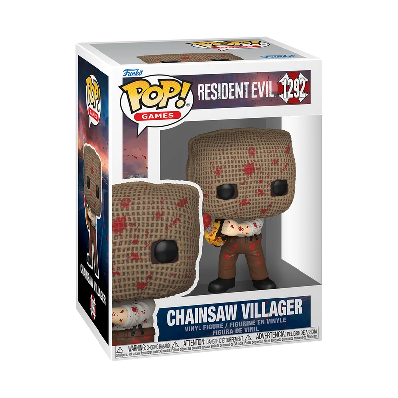Funko Pop Games: Resident Evil - Hombre con motosierra