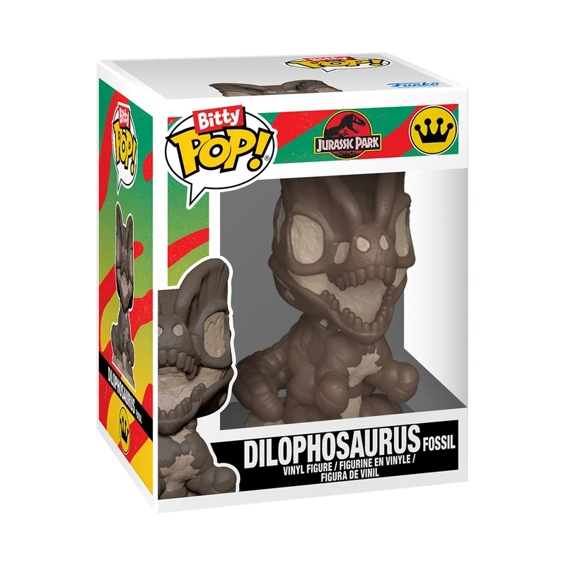 Funko Bitty Pop: Jurassic Park - T Rex con Dilo 2 Pack