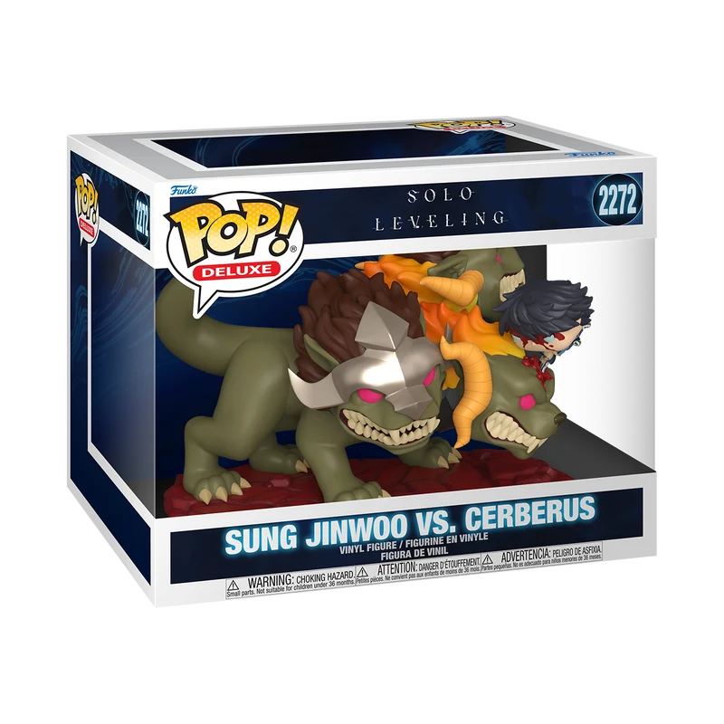 Funko Pop Deluxe: Solo Leveling - Jinwoo Vs Cerberus