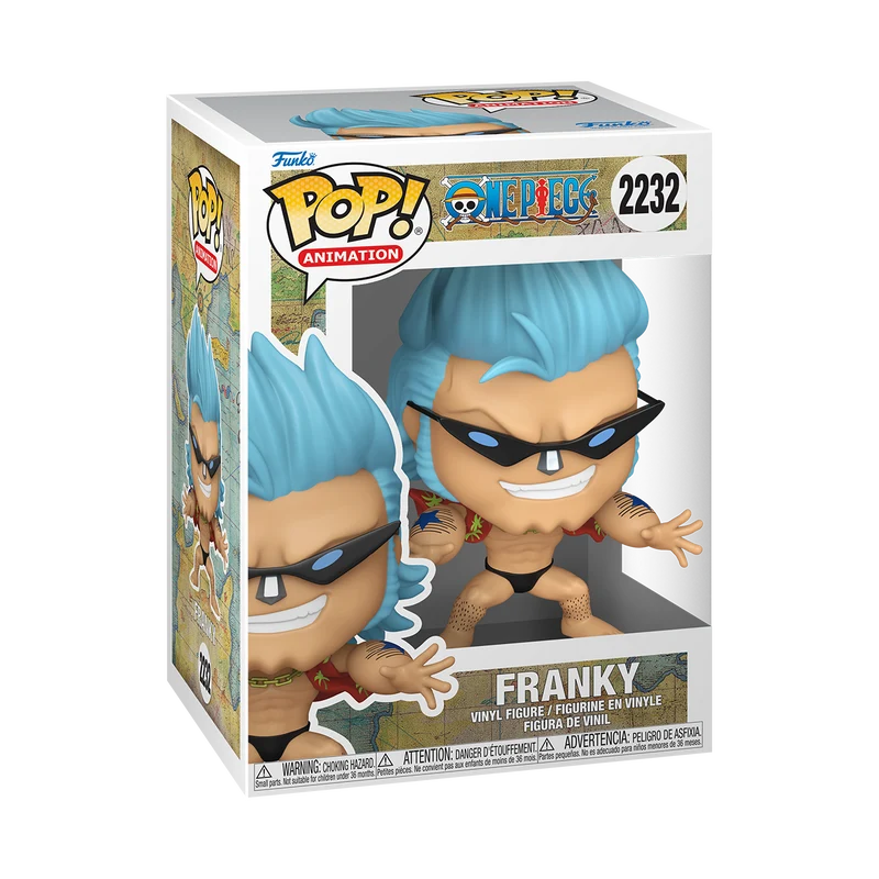 Funko Pop Animation: One Piece - Franky combate