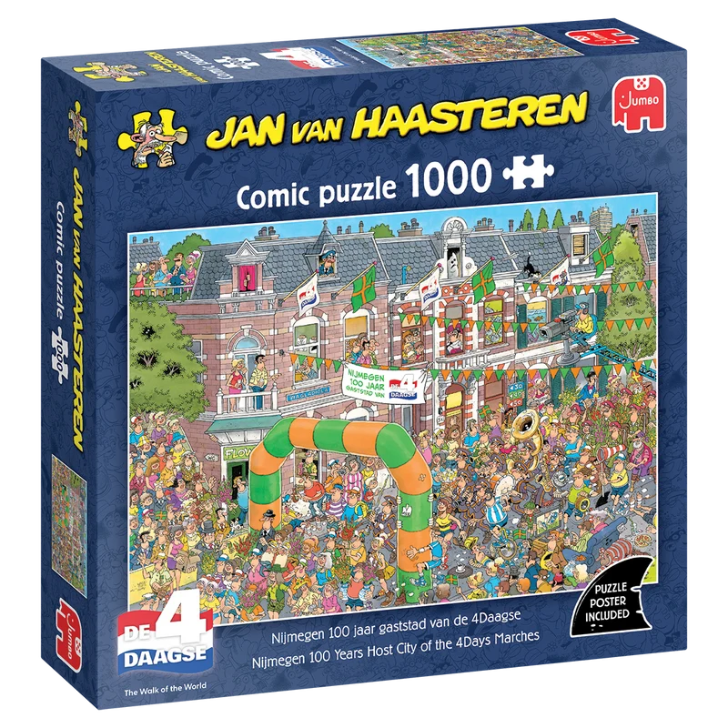 Jan van Haasteren - Nijmegen Vierdaagse special (1000 pieces)