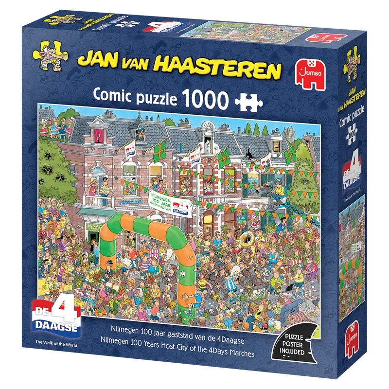 Jan van Haasteren - Nijmegen Vierdaagse special (1000 pieces)