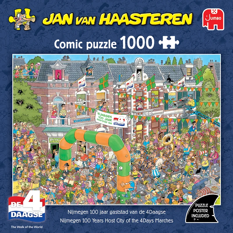 Jan van Haasteren - Nijmegen Vierdaagse special (1000 pieces)