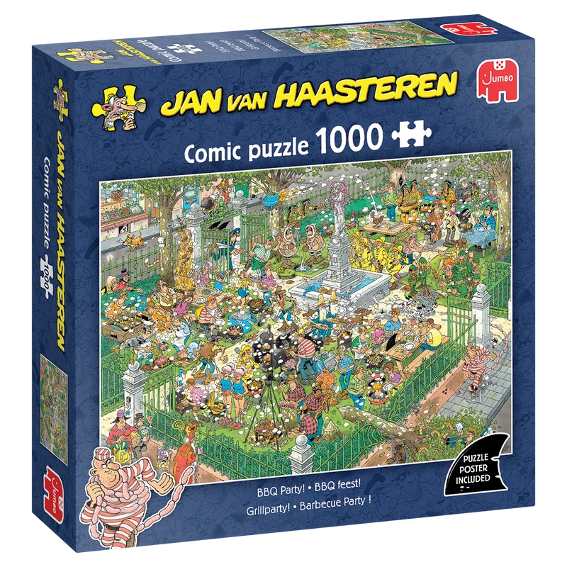 Jan van Haasteren - BBQ Party! (1000 pieces)