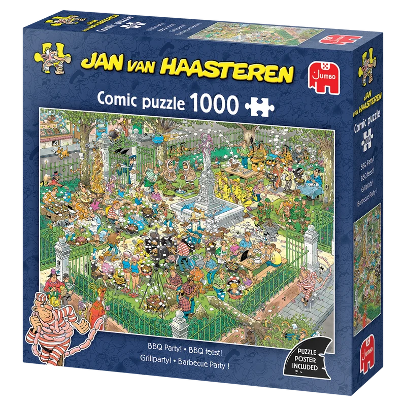 Jan van Haasteren - BBQ Party! (1000 pieces)